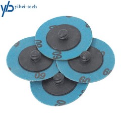 50× 60 Grit 2″ roll Lock Quick Change Discs Set Sanding Discs Maximum 23,000 RPM