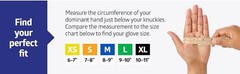 Medline FitGuard Touch Nitrile Exam Gloves, 100 Count, Large, Powder Free,
