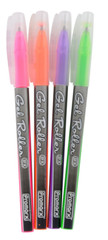 Promarx Gel Roller EFX Pens Pack of 4 ~ Pink Orange Purple Green
