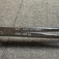 Medtronic Auto Suture USSC ASP 50 Atraumatic Tube Occluding Forceps Stainless