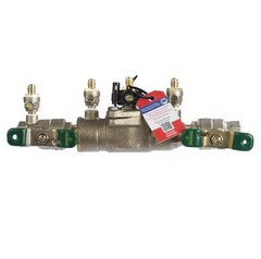 Watts 3/4 in. Bronze Double Check Valve Backflow Preventer with Freeze Sensor