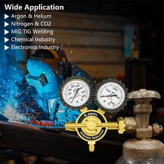 Nitrogen Regulator, 0-800 PSI, 0-4000PSI Output Pressure,CGA580 Inlet Connection