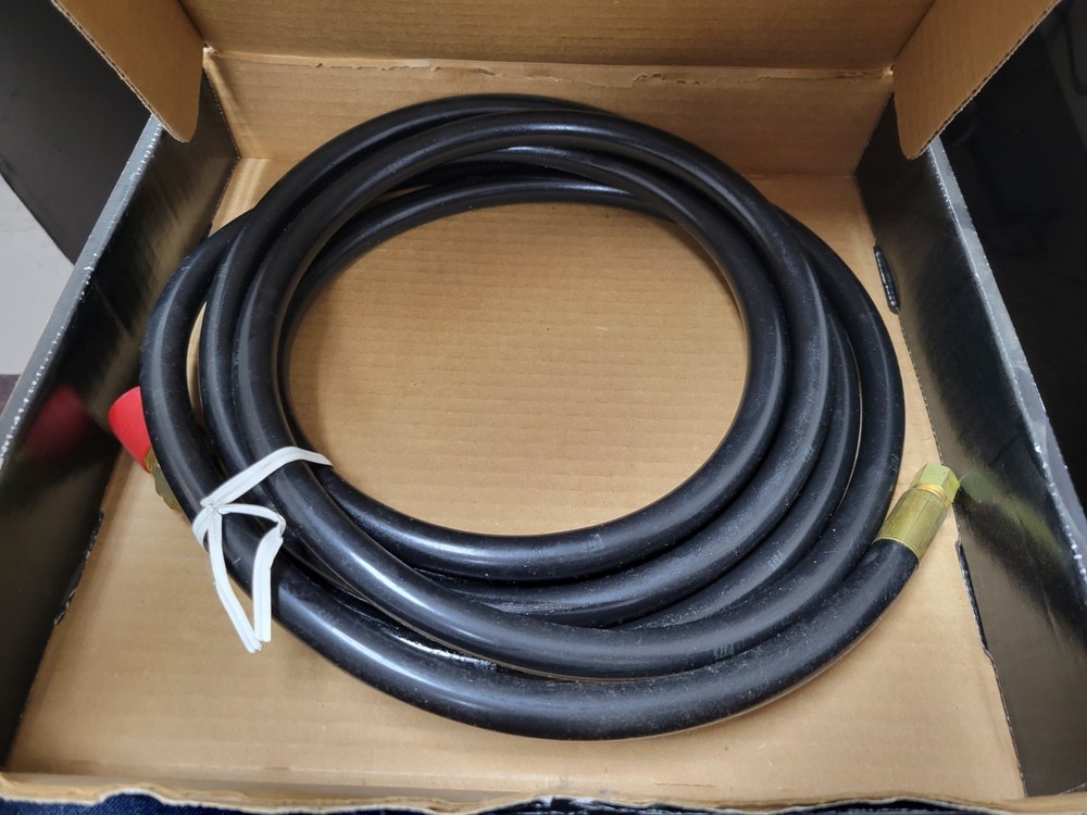 ANCHOR BRAND 40V84R TIG POWER CABLE 12.5FT RUBBER FOR 12 & 27 TORCHES