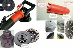 Installer Tools Variable Speed Wet Polisher Complete Diamond Tool Kit marble
