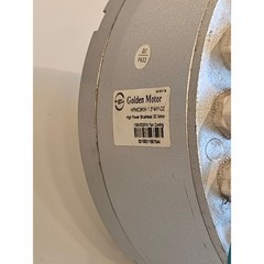 Golden Motor 3KW BLDC High Power Brushless DC Motor 108V Fan Cooled HPM03KW-1.3