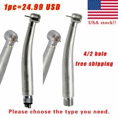 E-generator Dental LED Fiber Optic High Speed Handpiece 2H/4H YBM/YBB