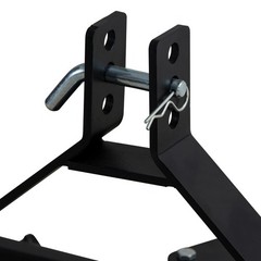 42” Trailer Box Scraper with Tractor Box Blade Hitch Tow Fit for ATV UTV, Black