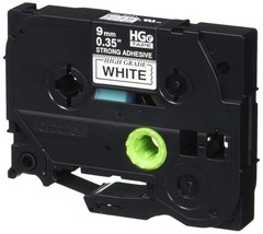 Genuine P-Touch, HGE-S221 5 Pack Tape (HGES2215PK) 0.35″ (9mm) x 26.2ft (8m) …