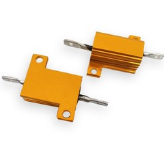 US Stock 5x 1K ohm 1KR 10W Watt Aluminum Housed Metal Case Wirewound Resistors