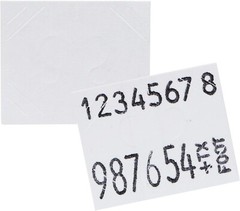 WHITE LABEL FOR MONARCH 1136 PRICING GUN (2 LINES) – 1 CASE