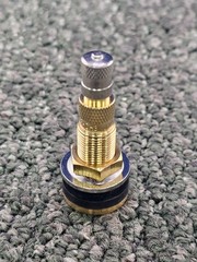 (QTY 12) TR618A 1-7/8 in Brass Clamp-in Valve Stems 90 PSI For 5/8-in Rim Hole