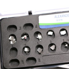 New 10 Kits Dental Orthodontic Alexander Brackets With 345 Hooks 018”