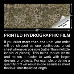Penis Camo 24 – 18″x46″ Hydrographic Film Hydro Dipping Dip Water Transfer