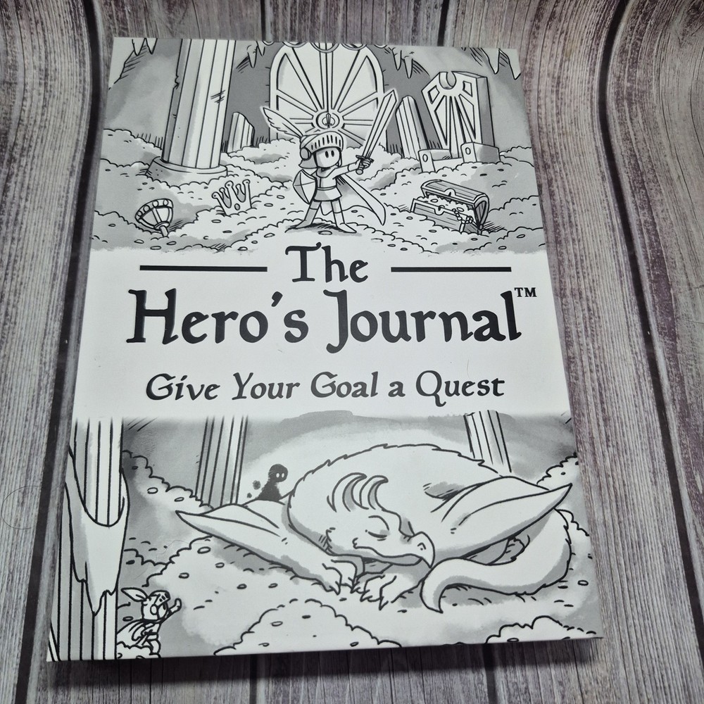 The Hero’s Journal Give Your Goal a Quest 2nd Edition Purple