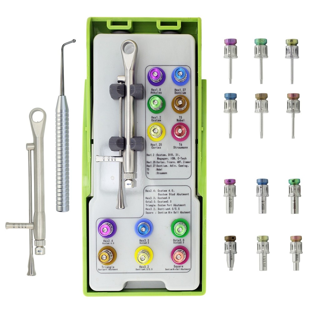 Universal Implant Prosthetic Kit Screwdriver Multi-Unit Abutment Driver Wrench