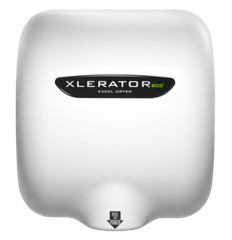 Excel Dryer XLERATOR Eco XL-BW-ECO 120V Hand Dryer White With 7 Year Warranty