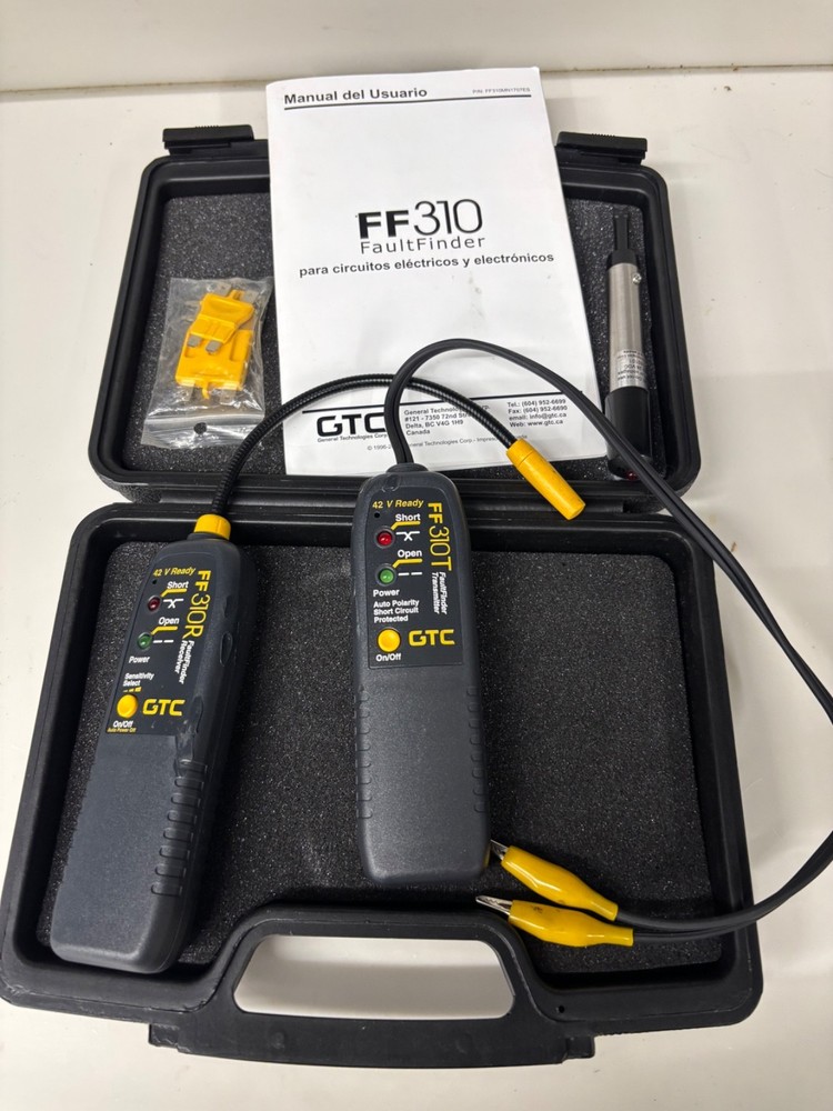 General Technologies GTC FF310 Fault Finder Kit Set for Electrical Circuits