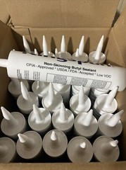 Case of 30 KINGSPAN Non-Skinning White Butyl Sealant Low VOC Expired 04/2025