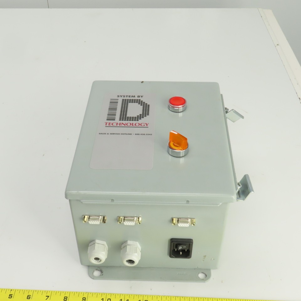 Hoffman A10086CH 10″ x 8″ x 6″ Electrical Enclosure W/Backplate & Switch