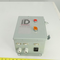 Hoffman A10086CH 10″ x 8″ x 6″ Electrical Enclosure W/Backplate & Switch