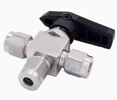 Stainless Steel 316 Swagelok Type Ball Valve 2-way and 3-way