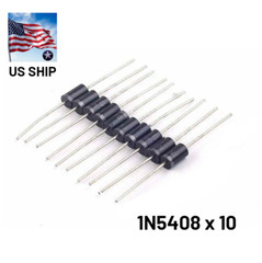 1N5408 IN5408 (10 pcs) 3A 1000V Rectifier Diode – USA Shipped