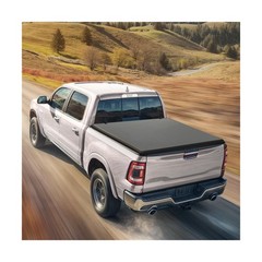 LEDKINGDOMUS Soft Tri-Fold Truck Bed Tonneau Cover Fits for Chevy Colorado/GM…