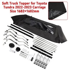 Soft Truck Topper Toyota Tundra 2022-2023 Oxford Fabric Clear Windows