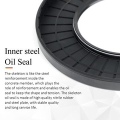 NBR Rotary Shaft Oil Seal /Lip Seal Nitrile 36mm to 38.1mm Shaft pick your size
