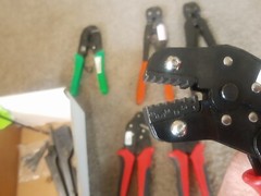 NICE LOT of 6 AMP ETC rht Crimp Crimpers Splice Hand Tool Ratchet type F 8P 6P