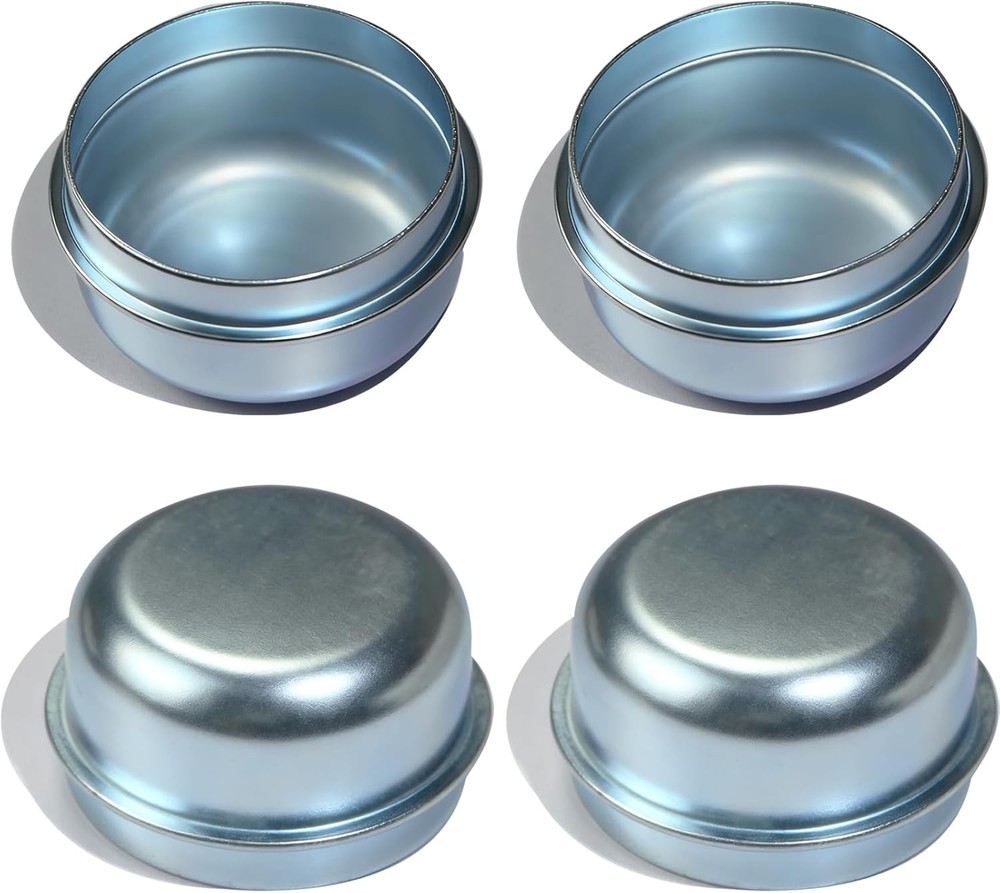 4pcs 1.98” Trailer Hub Dust Caps, Bearing Center Replacement Size: 4pcs 1.98