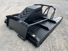 PROWORKS 72″ High Flow Brush Cutter Mulching Teeth 10″ Capacity Skid Steer USA