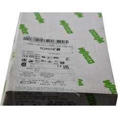 NEW Box of 100 Wago 2002-1205 TOPJOB S 2-Conductor Terminal Block 800V 24A Black