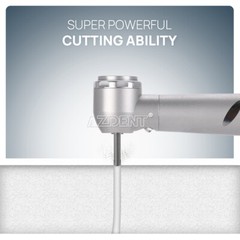 Dental integrate E-generator LED High Speed Handpiece Stainless Body 2Hole Push