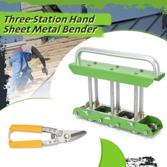 Green Hand Sheet Roller Bender 0-90 Degree Bending Angle Metal Roofing Tool