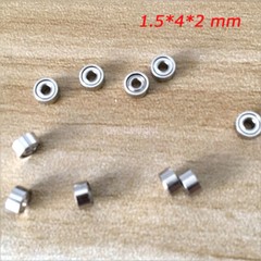 New 10~100PC (1.5 x 4 x 2 mm) 681XZZ Metal Double Shielded Ball Bearings For Toy