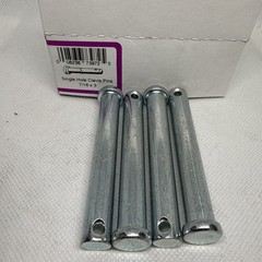 3/8 x 3-Inch Single Hole Clevis Pin, 4-Pack