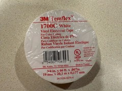 NEW 3M Scotch Vinyl Color Coding Electrical Tape 1700C Rainbow Multi-Color8 Pack