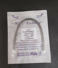 10 Packs Dental Orthodontic Super Elastic NITI Arch Wires Ovoid Form Rectangular