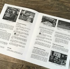 Massey Ferguson 41 Rear-Mounted Sickle Bar Mower Parts Operators Manual Service