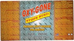 Quality Chemical Oxy-Gone Rust Remover and Metal Treatment/Rust Repair/Prepares