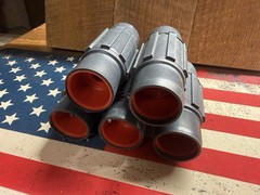 5 x RobRoy PRCPLG-3/4 Plasti-Bond Threaded PVC-Coated Conduit Couplings, 5-Pack