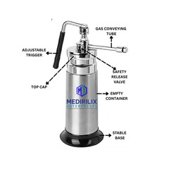 Trusted Safe Mini Cryo can Liquid Nitrogen Sprayer Dermatologist Choice 350ML US