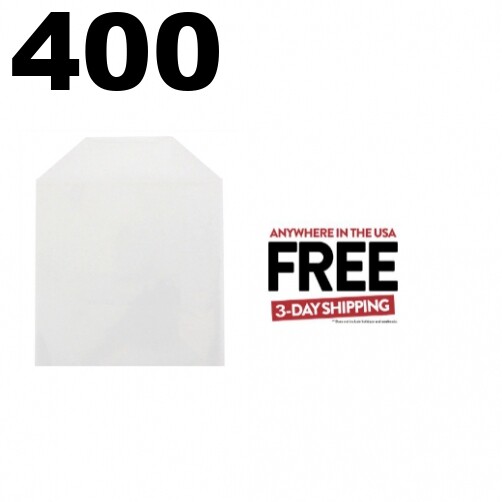 400 CPP Clear Plastic Sleeve with Flap – Fits Blu-ray Case Artwork Only 2-3 DAYS