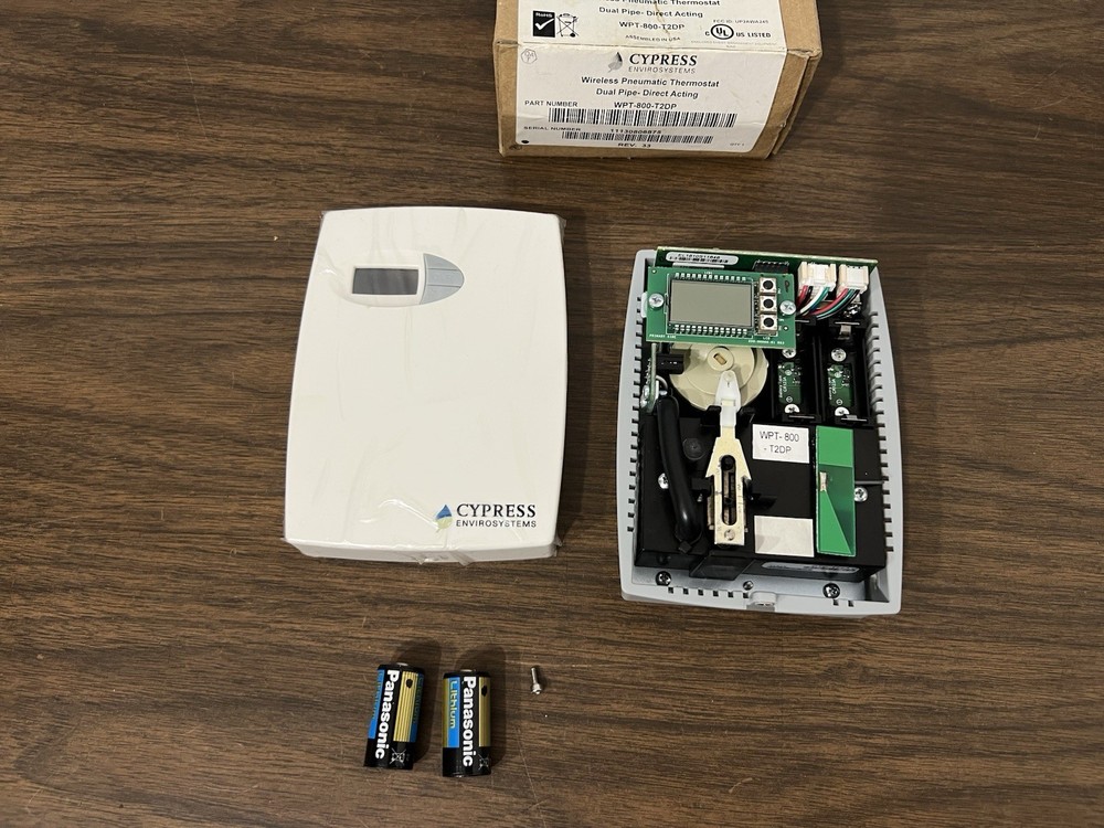 CYPRESS ENVIROSYSTEMS WPT-800-T2DP-DB DUAL PIPE-DIRECT ACTING THERMOSTAT