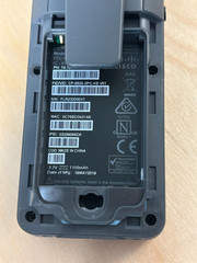 Cisco CP-6825 IP Dect 6825 Handset Multiplatform Phone-Battery-Charger-Open Box