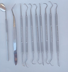 Dental Plastic Filling Plugger Condenser Composite Amalgam Filling Instruments