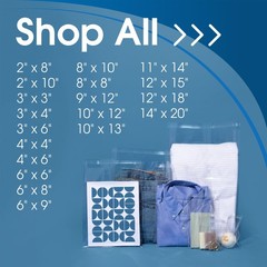 – 6″ X 6″ (1000 Count) Crystal Clear Resealable Cello Poly Bags for Packaging…