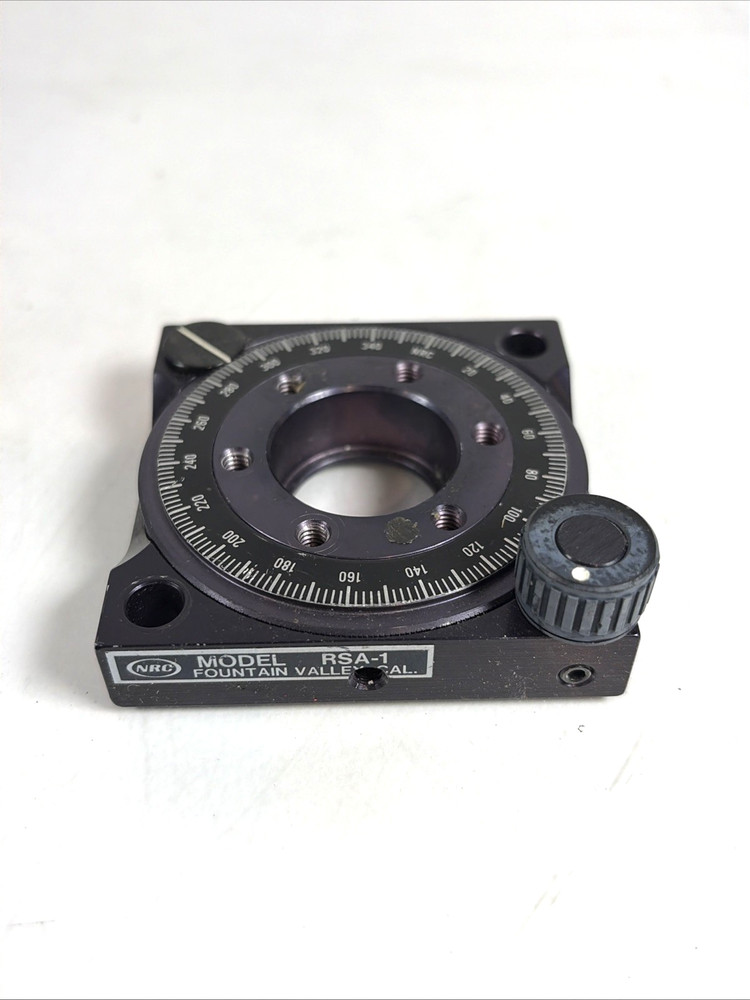 NRC Newport RSA-1 Linear Motion Stage Rotating