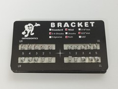 Dental Orthodontic Metal MIM Monoblock Brackets Mini Roth 022 Slot 345 hooks